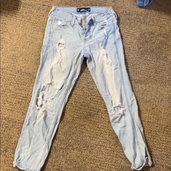 Ripped ankle jeans - Picture 1 of 2